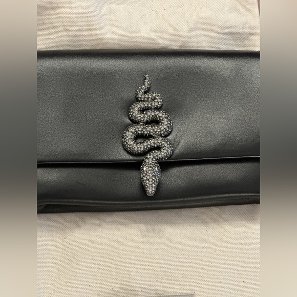 Valentino embellished snake crossbody. - Picture 2 of 6